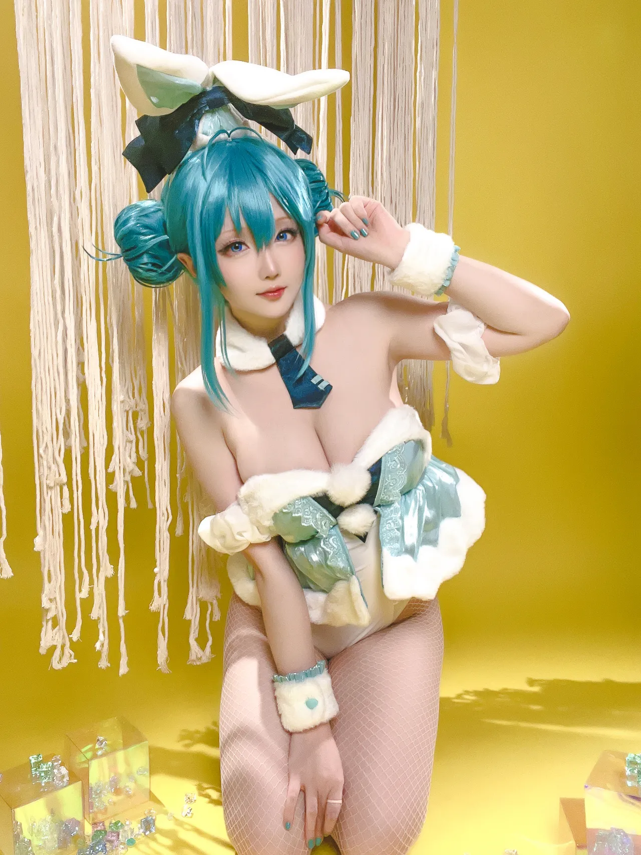 Hoshilily September 2023 Plan A - Hatsune Miku BiCute Bunnies (White Bunny Version)-erohere70.webp